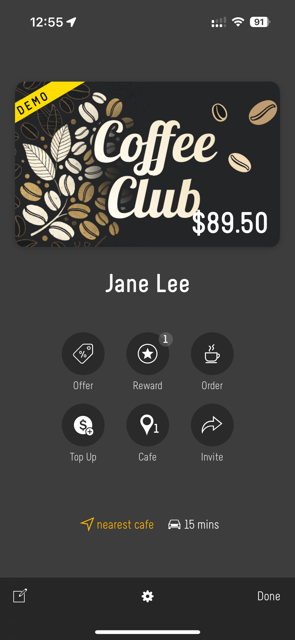 Stored value top-up